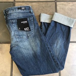 KUT from the Kloth Catherine boyfriend jeans